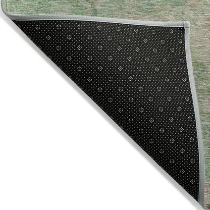 Addison Rugs Faerion Green Washable Indoor-Outdoor Rug