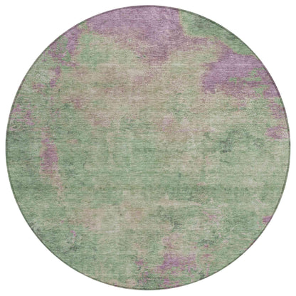 Addison Rugs Faerion Green Washable Indoor-Outdoor Rug