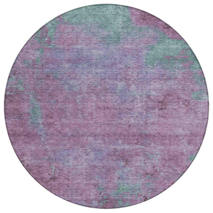 Addison Rugs Faerion Purple Washable Indoor-Outdoor Rug
