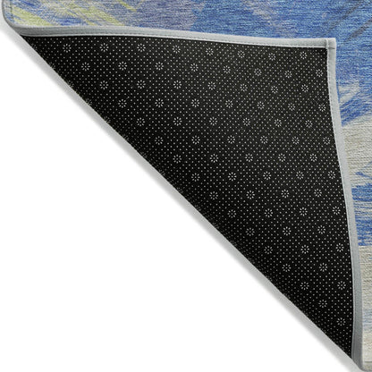 Addison Rugs Faerira Blue Washable Indoor-Outdoor Rug