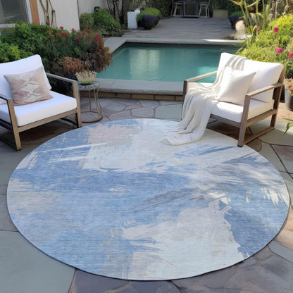 Addison Rugs Faerira Denim Washable Indoor-Outdoor Rug