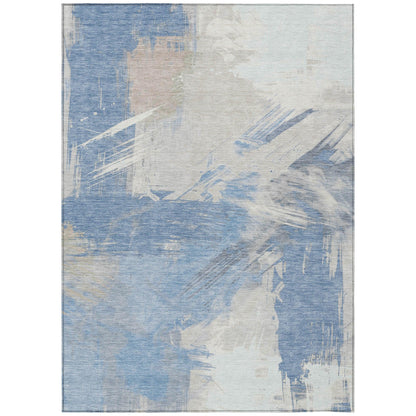 Addison Rugs Faerira Denim Washable Indoor-Outdoor Rug