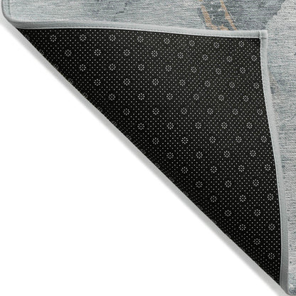 Addison Rugs Faerius Gray Washable Indoor-Outdoor Rug
