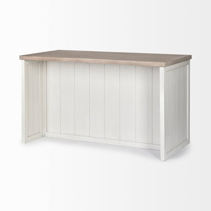 Mercana Fairview Three Drawers Wood Counter Table