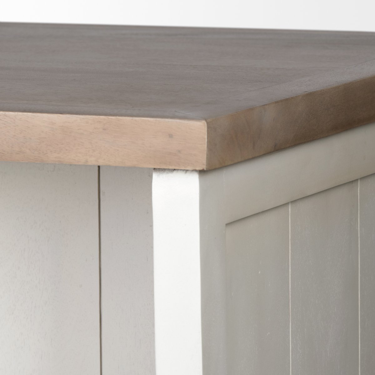 Mercana Fairview Three Drawers Wood Counter Table