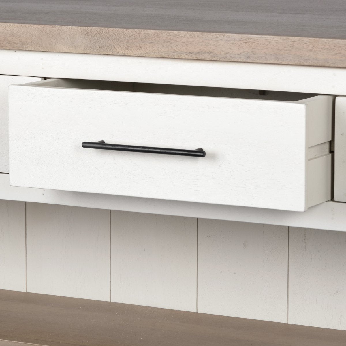 Mercana Fairview Three Drawers Wood Counter Table