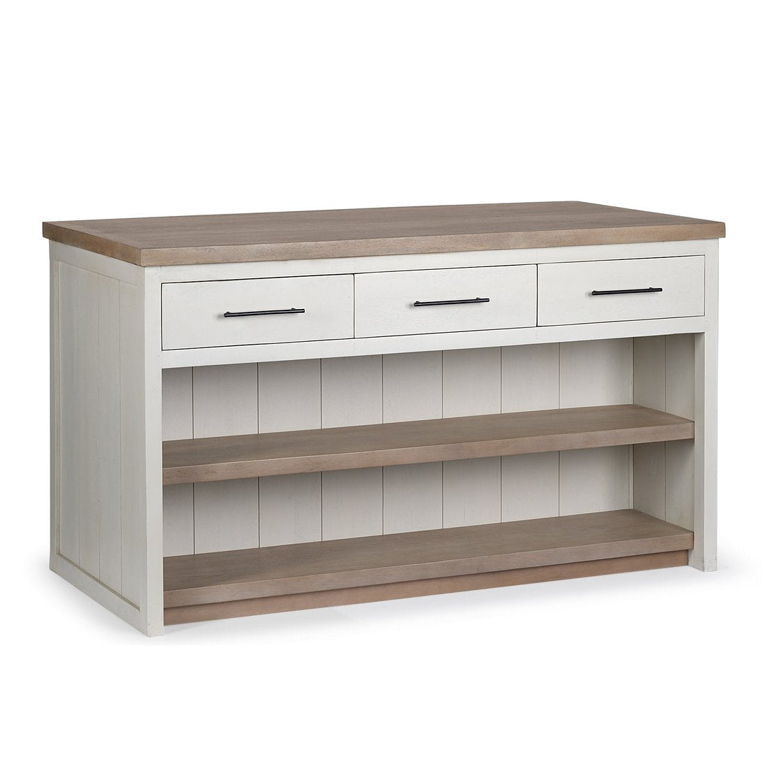 Mercana Fairview Three Drawers Wood Counter Table
