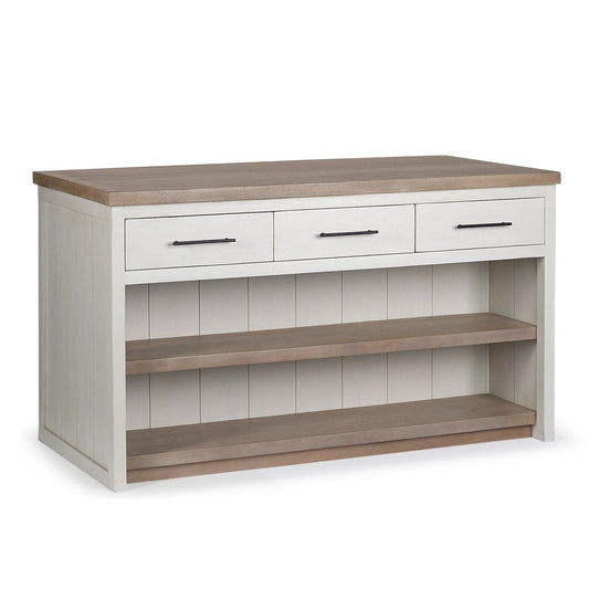 Mercana Fairview Three Drawers Wood Counter Table