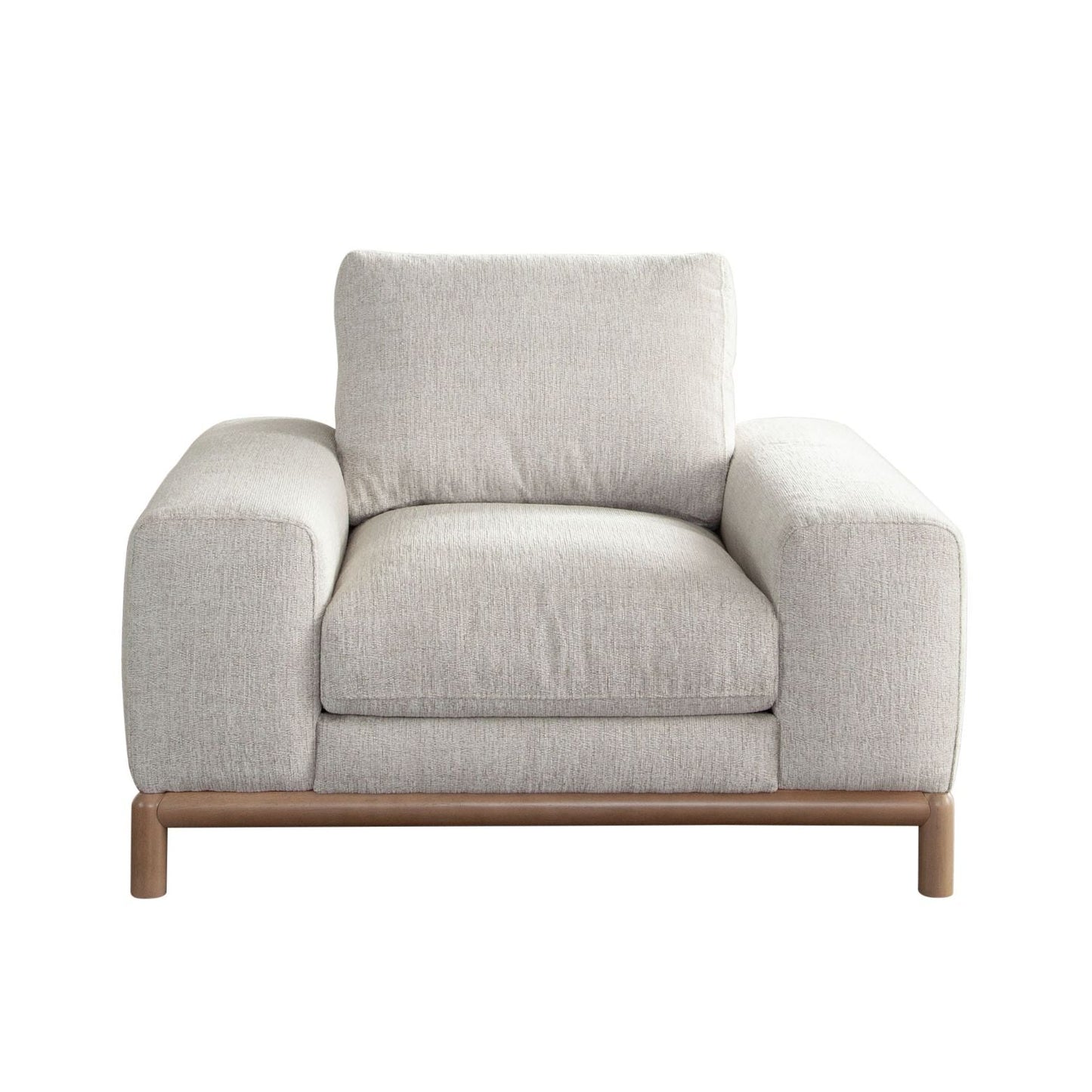 Diamond Sofa Fallon Light Barley Fabric Club Chair