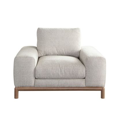 Diamond Sofa Fallon Light Barley Fabric Club Chair