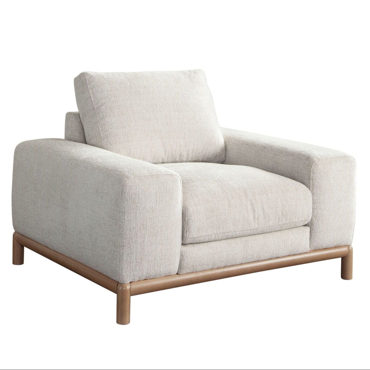 Diamond Sofa Fallon Light Barley Fabric Club Chair