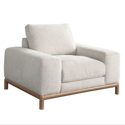 Diamond Sofa Fallon Light Barley Fabric Club Chair