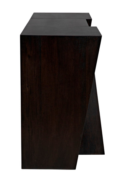 Fatal Sideboard, Ebony Walnut-Sideboards-Noir-Sideboards and Things