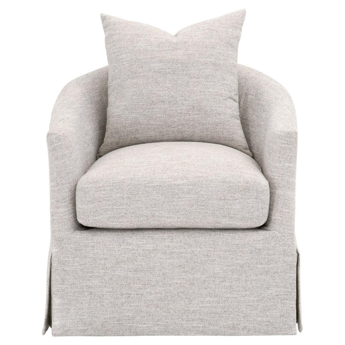 Essentials For Living Faye Fabric Slipcover Club Chair