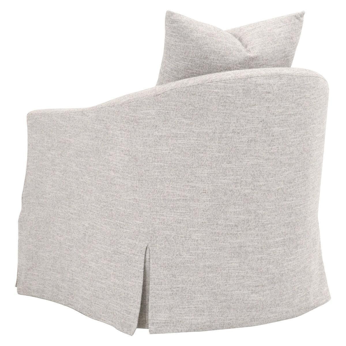 Essentials For Living Faye Fabric Slipcover Club Chair