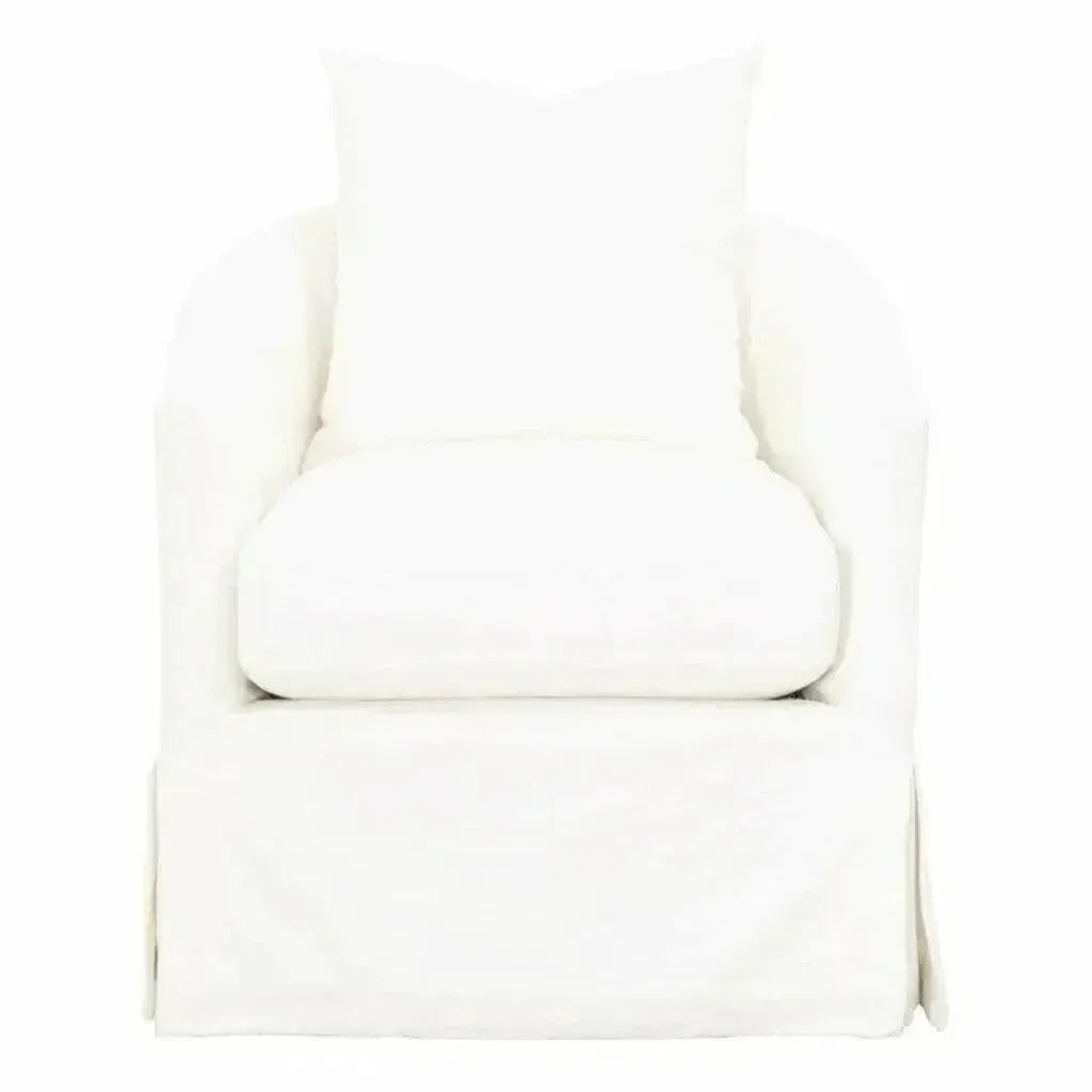 Essentials For Living Faye Fabric Slipcover Club Chair