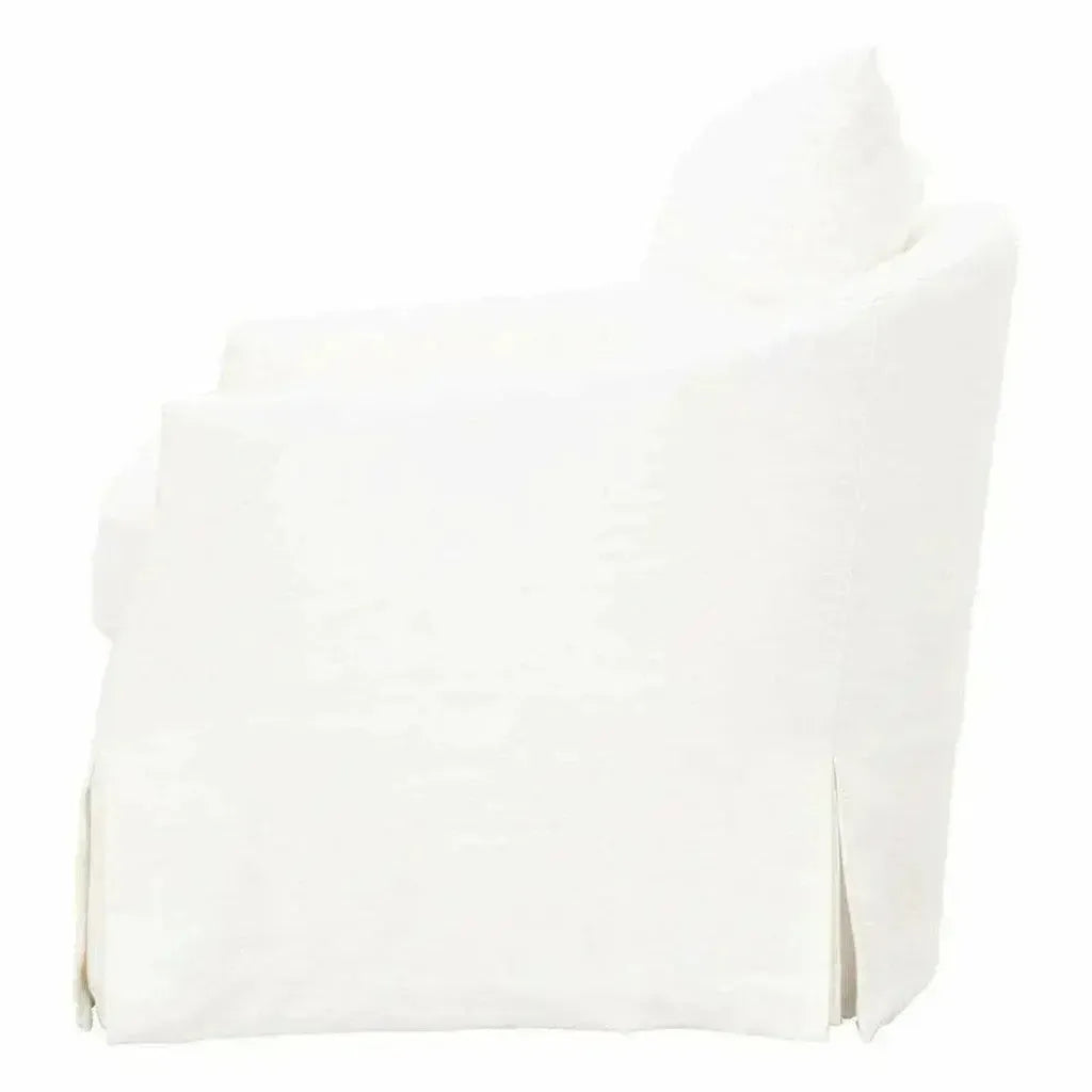 Essentials For Living Faye Fabric Slipcover Club Chair
