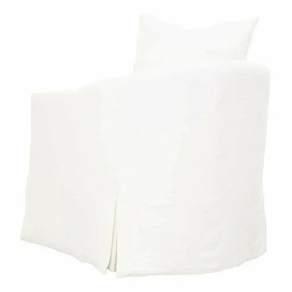 Essentials For Living Faye Fabric Slipcover Club Chair