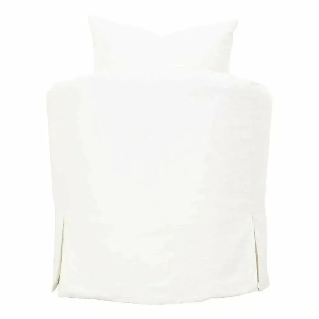 Essentials For Living Faye Fabric Slipcover Club Chair