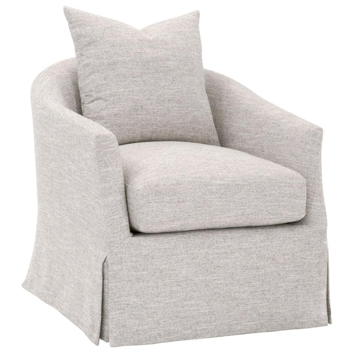 Essentials For Living Faye Fabric Slipcover Club Chair