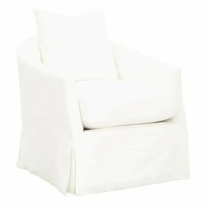 Essentials For Living Faye Fabric Slipcover Club Chair