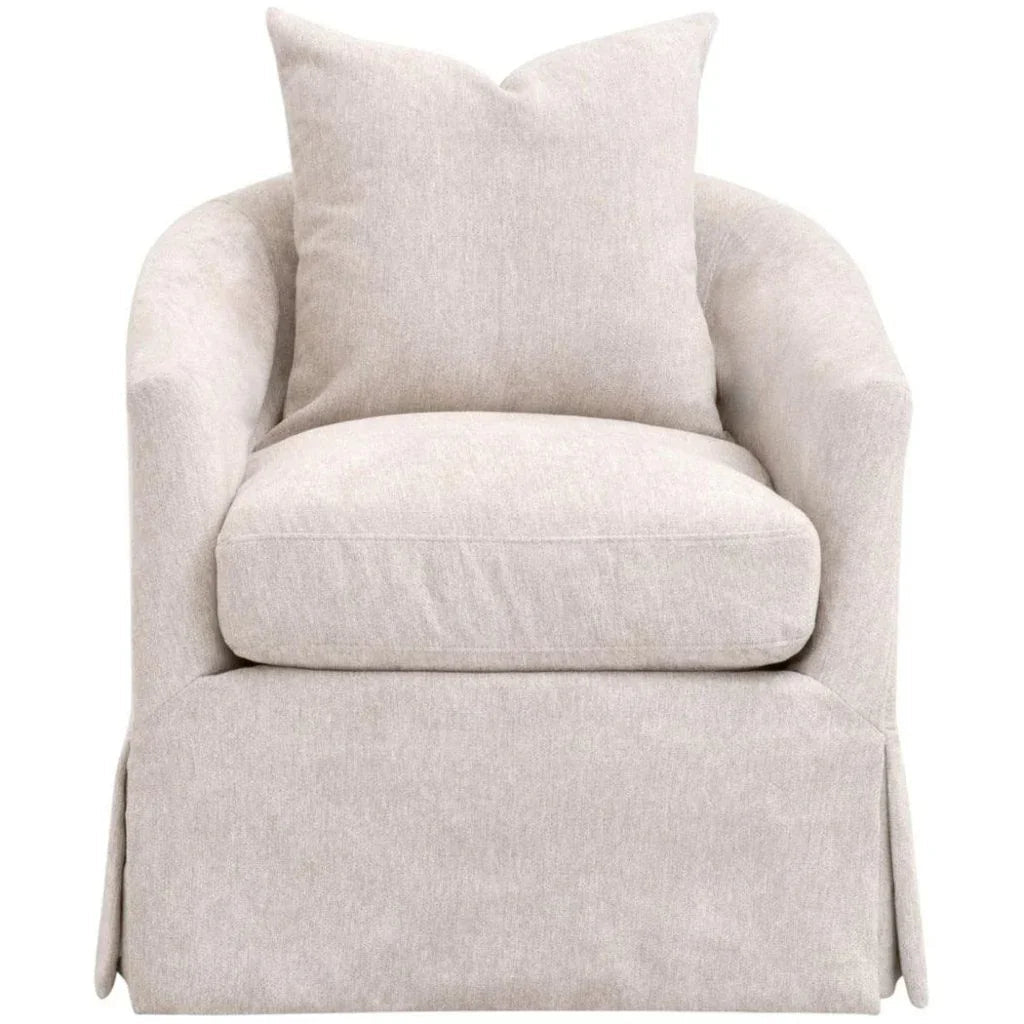 Essentials For Living Faye Fabric Slipcover Club Chair