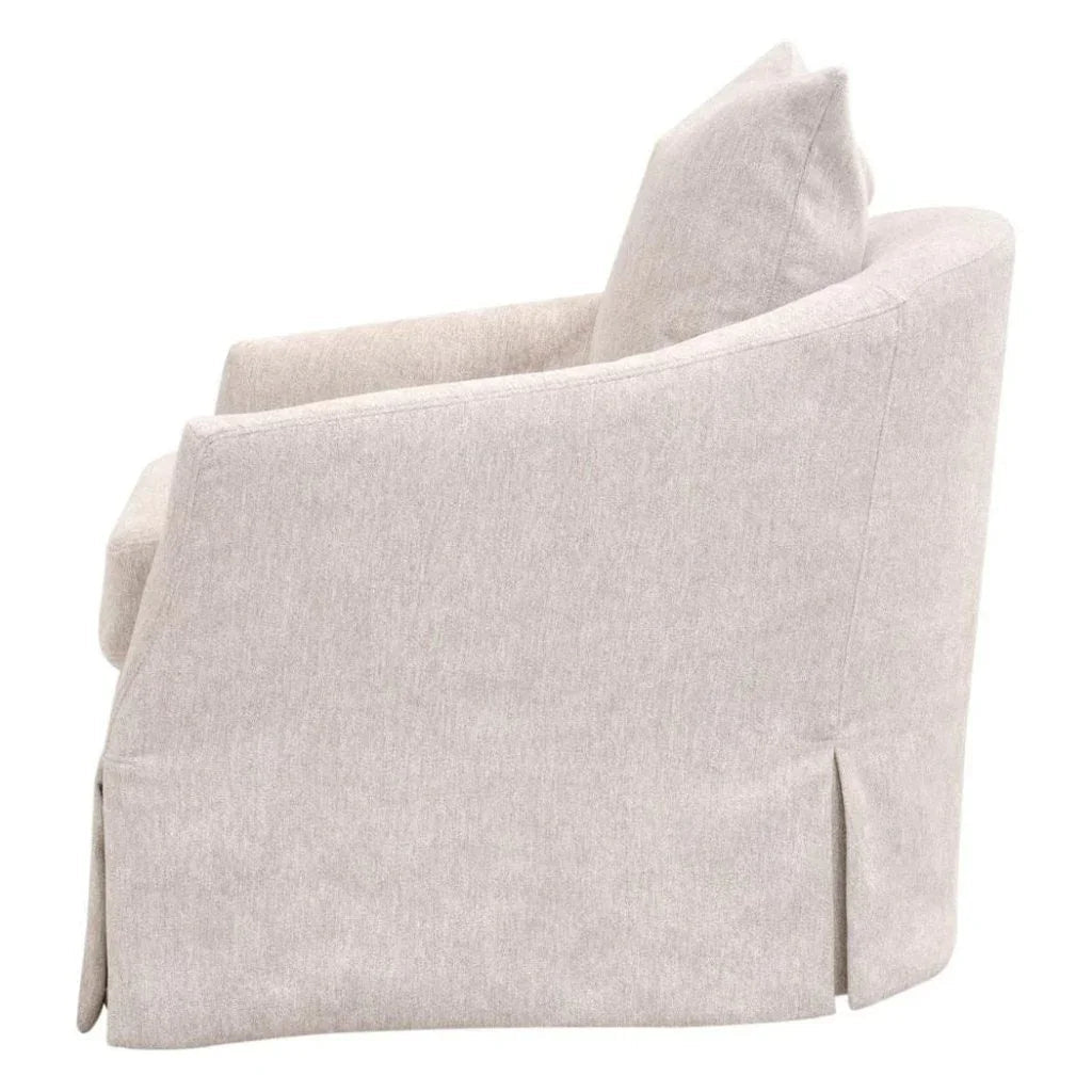 Essentials For Living Faye Fabric Slipcover Club Chair