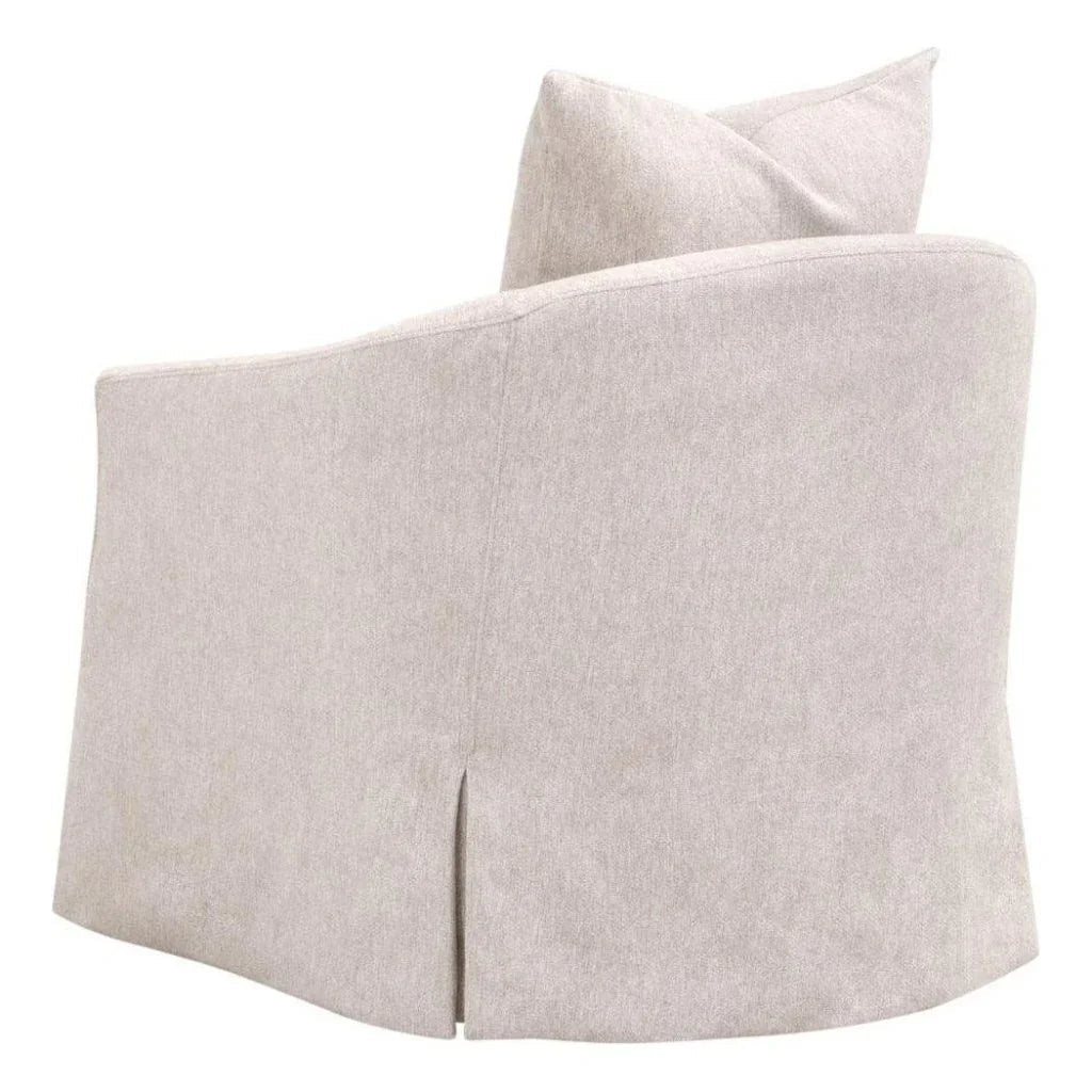 Essentials For Living Faye Fabric Slipcover Club Chair