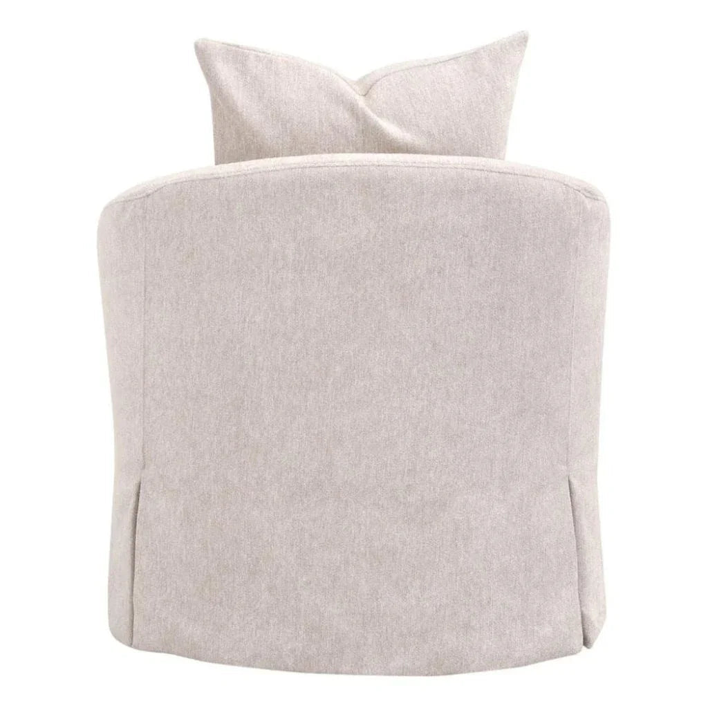 Essentials For Living Faye Fabric Slipcover Club Chair