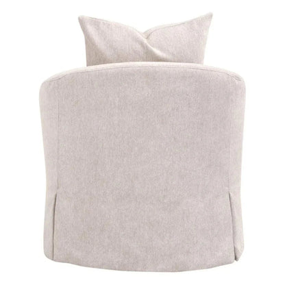 Essentials For Living Faye Fabric Slipcover Club Chair
