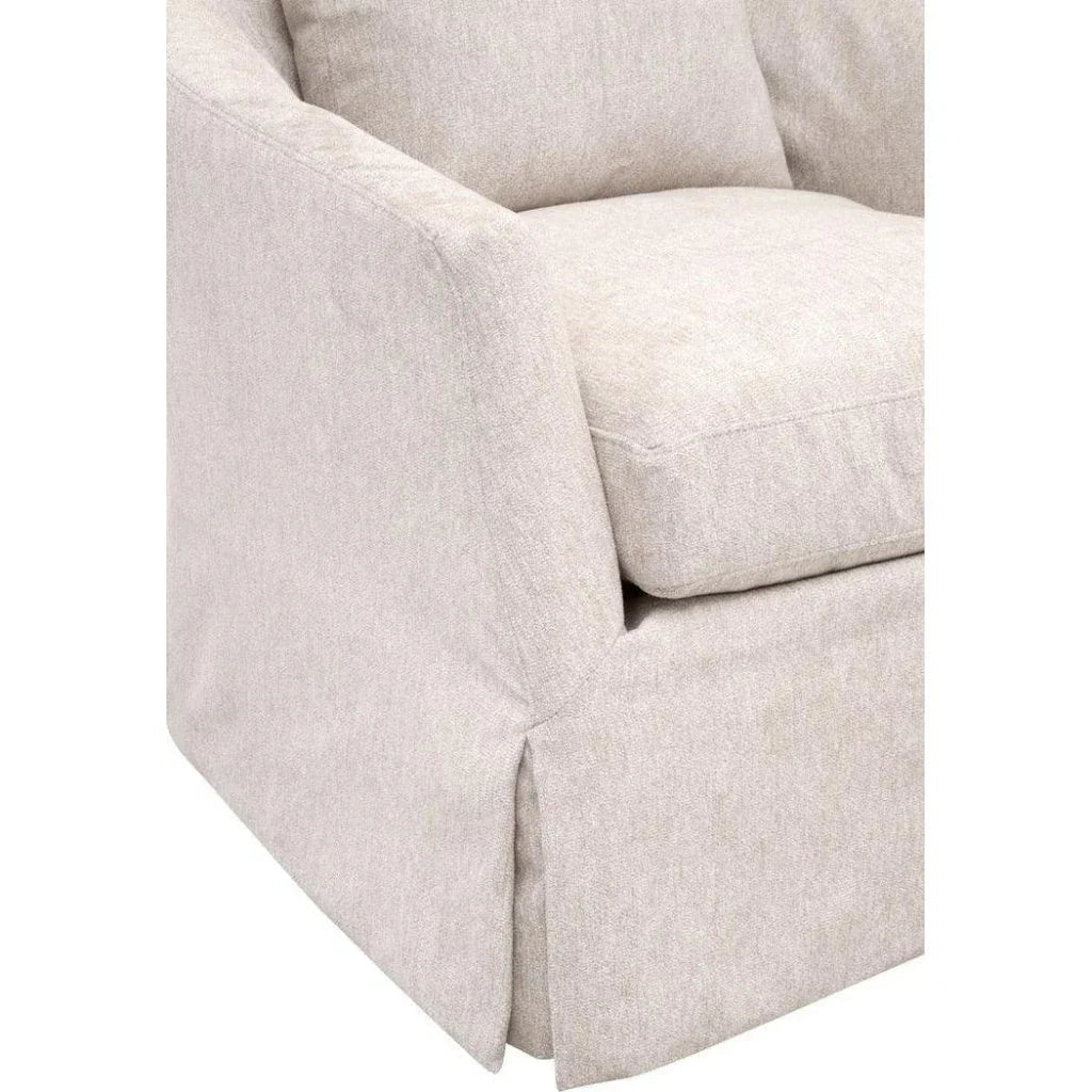 Essentials For Living Faye Fabric Slipcover Club Chair
