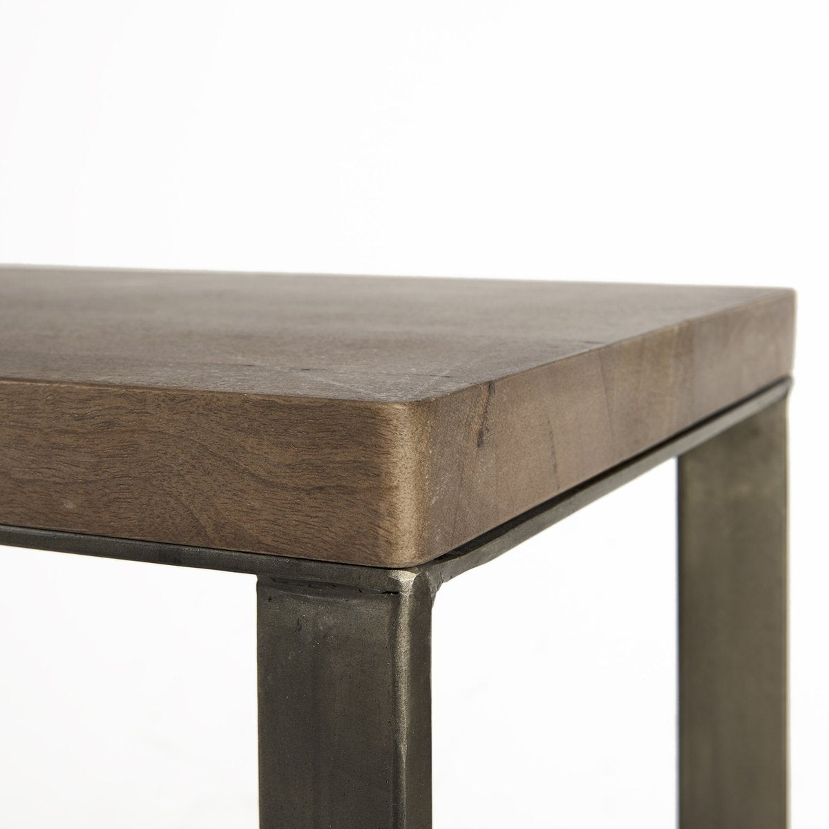 Mercana Faye Wood Top Rectangular Console Table