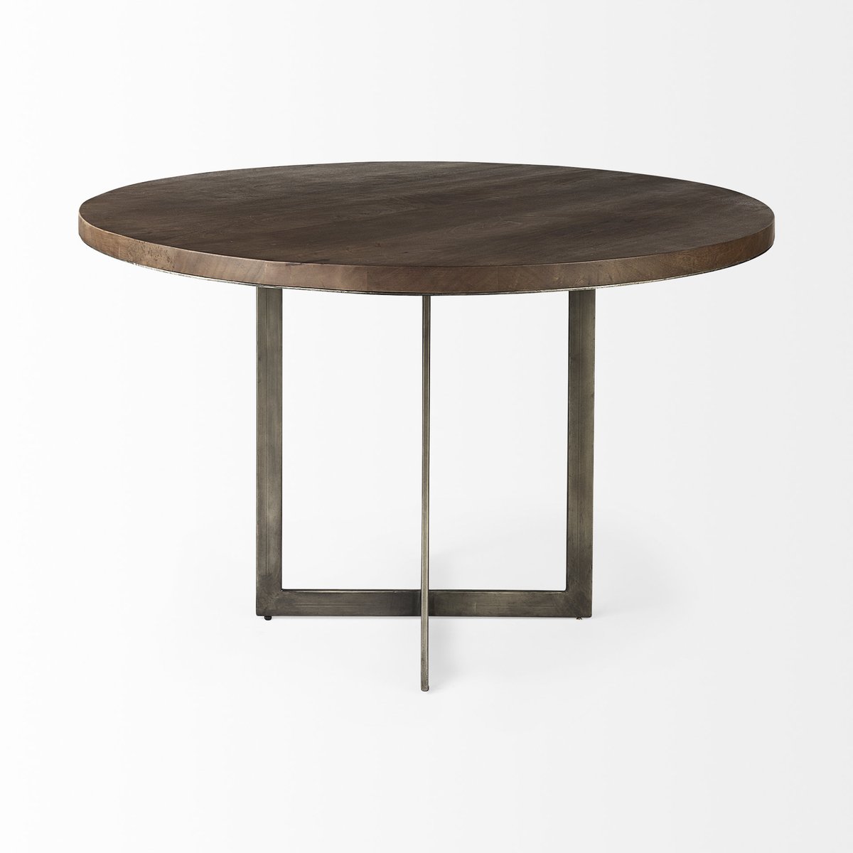 Mercana Faye Wood Top Round Dining Table