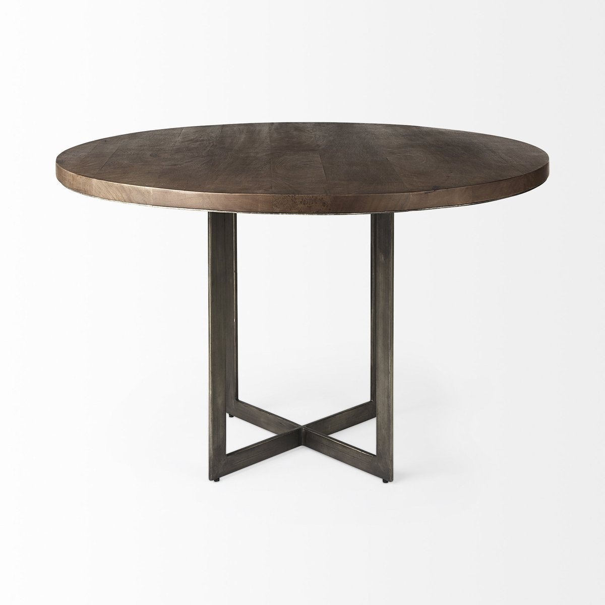 Mercana Faye Wood Top Round Dining Table
