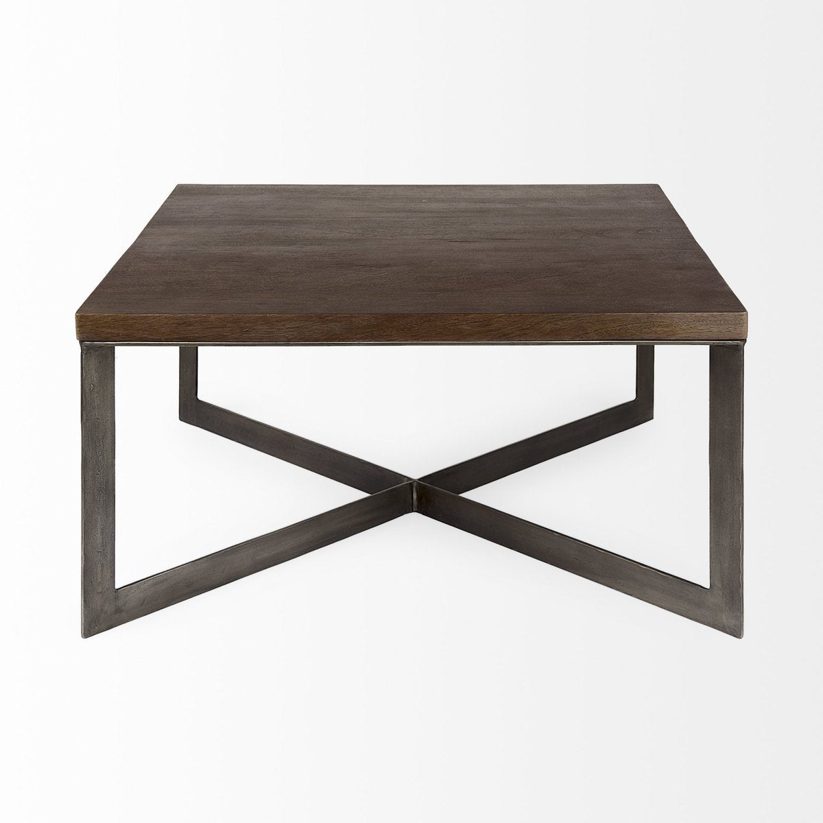 Mercana Faye Wood Top Square Coffee Table