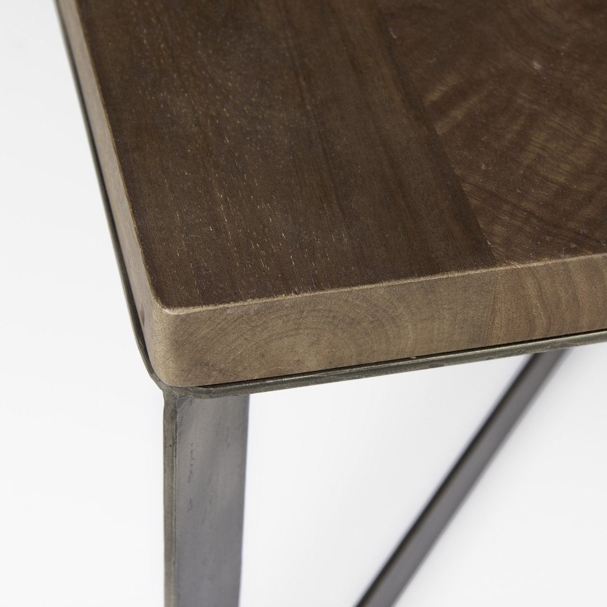 Mercana Faye Wood Top Square Coffee Table