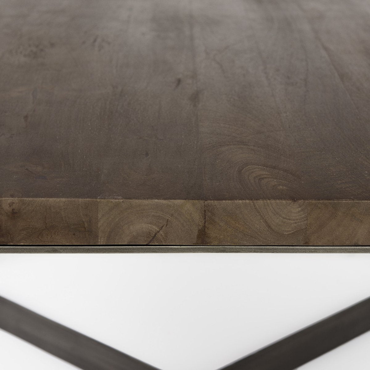 Mercana Faye Wood Top Square Coffee Table