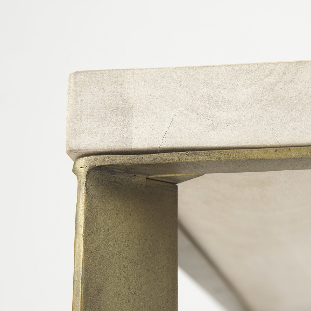 Mercana Faye Wood Top Square Coffee Table