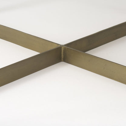 Mercana Faye Wood Top Square Coffee Table
