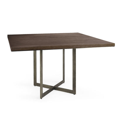 Mercana Faye Wood Top Square Dining Table