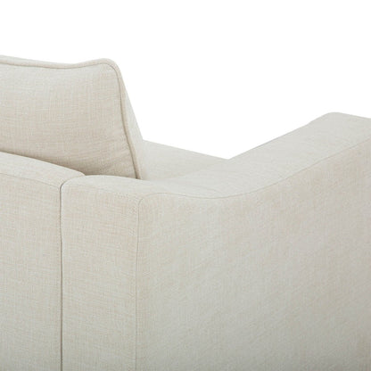 LH Home Felicity Scoop Arm Profile Fabric Sofa