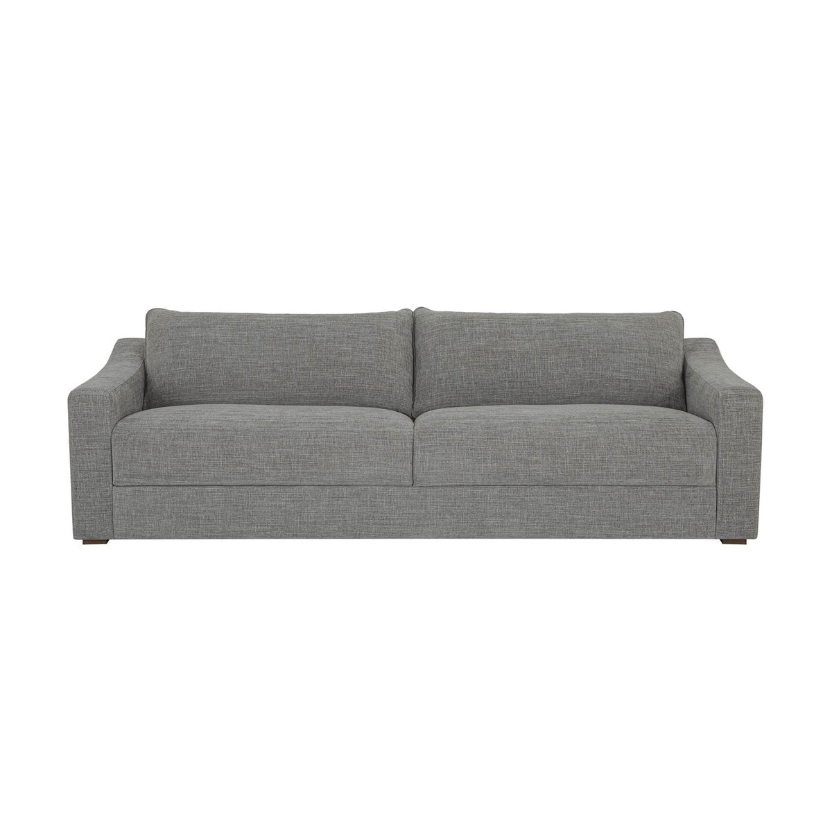 LH Home Felicity Scoop Arm Profile Fabric Sofa