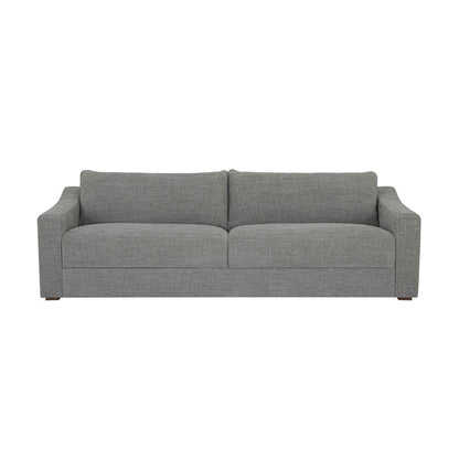 LH Home Felicity Scoop Arm Profile Fabric Sofa