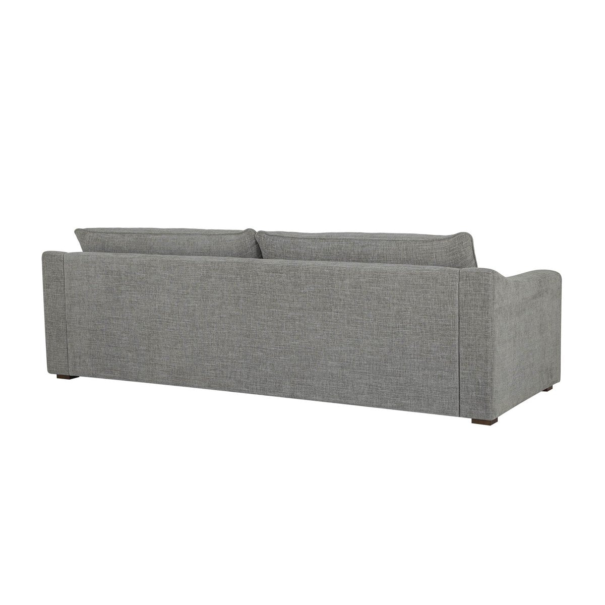 LH Home Felicity Scoop Arm Profile Fabric Sofa
