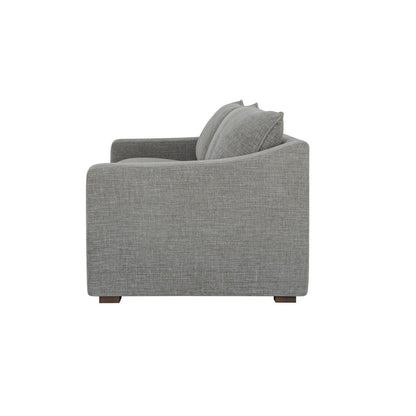 LH Home Felicity Scoop Arm Profile Fabric Sofa
