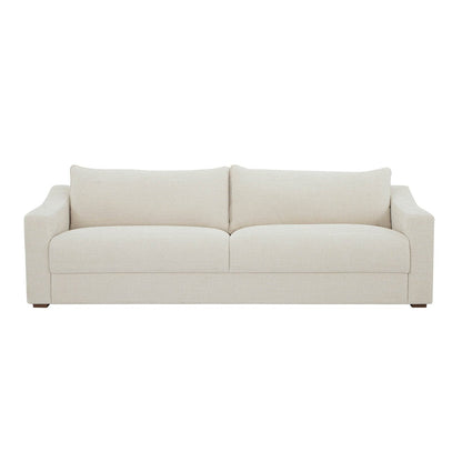 LH Home Felicity Scoop Arm Profile Fabric Sofa