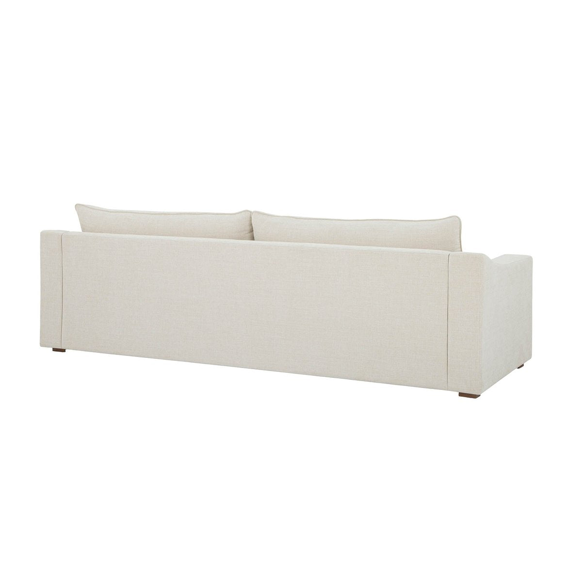 LH Home Felicity Scoop Arm Profile Fabric Sofa