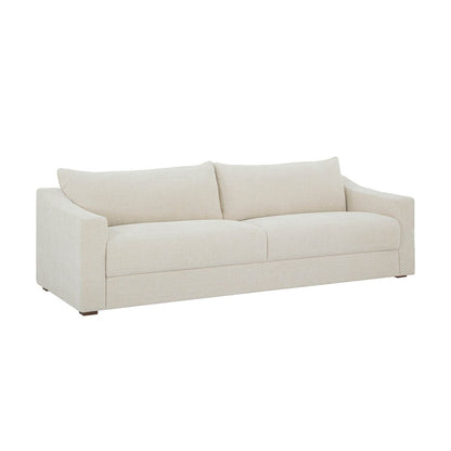 LH Home Felicity Scoop Arm Profile Fabric Sofa