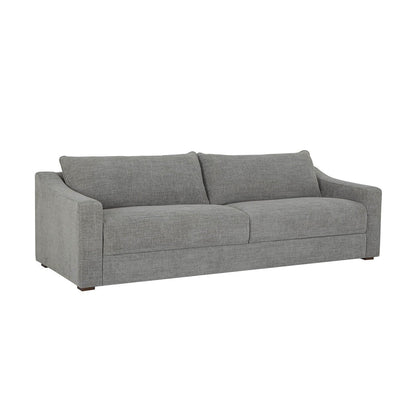 LH Home Felicity Scoop Arm Profile Fabric Sofa