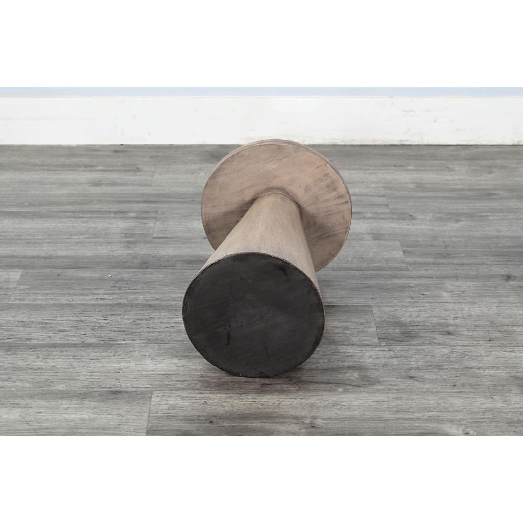 Sunny D Felicity Solid Wooden Pedestal Side Table